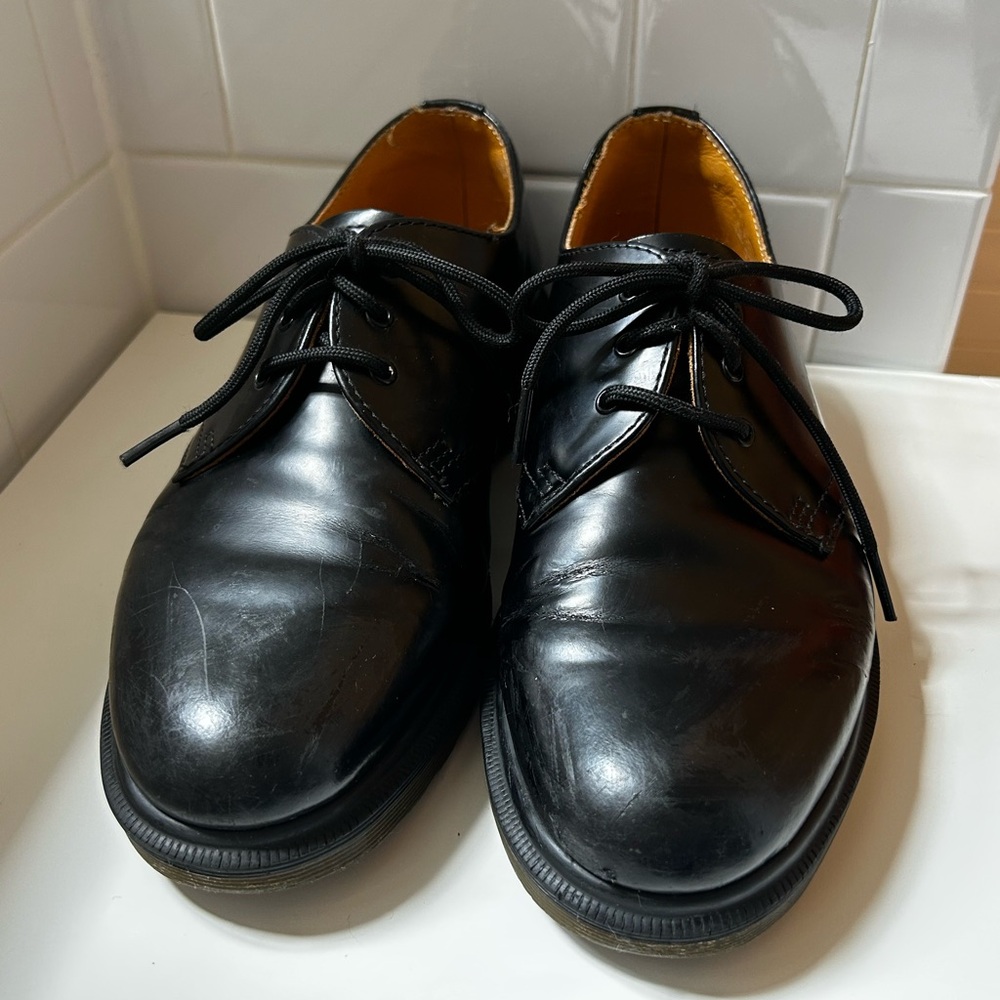 Dr. Martens Black Leather Oxfords 1461